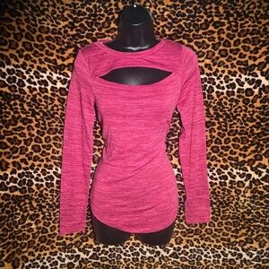 Juicy Couture Pink Cut-Out Top